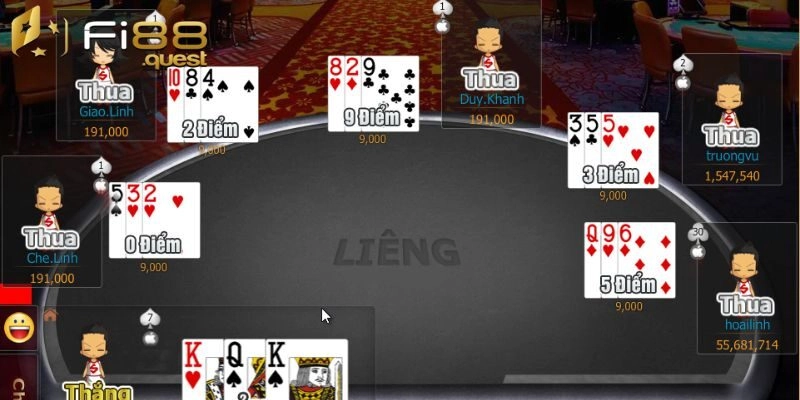 Bí quyết chơi game bài Liêng online thắng lớn